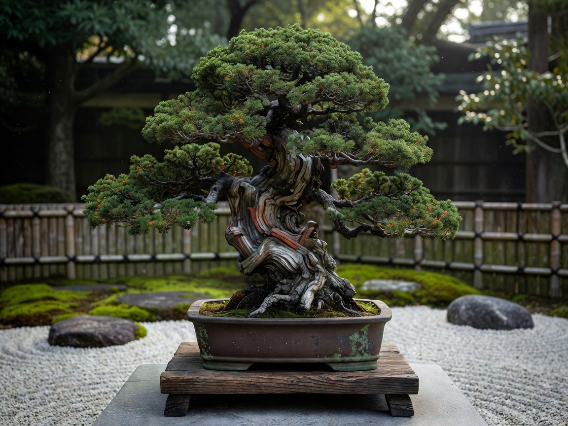 Bonsai Japanese Masterwork Pine Tree