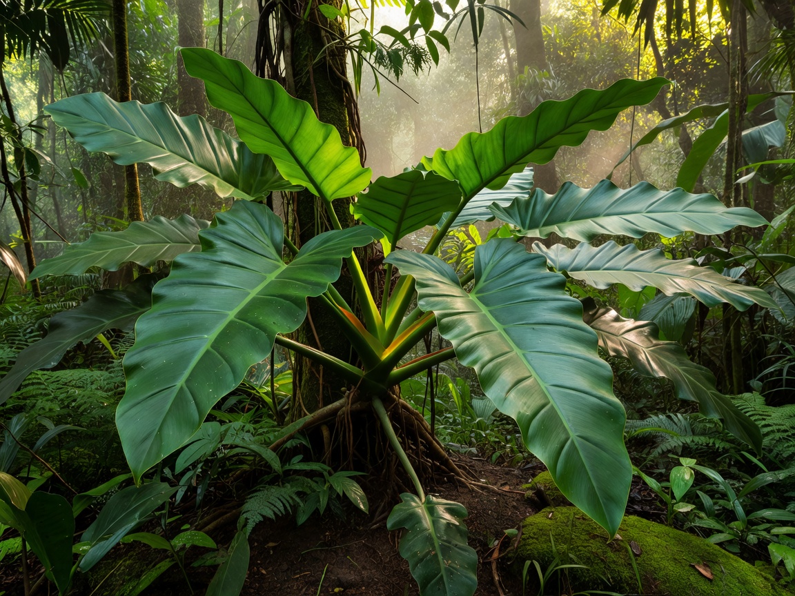 Philodendron Spiritus-Sancti Long Leaves